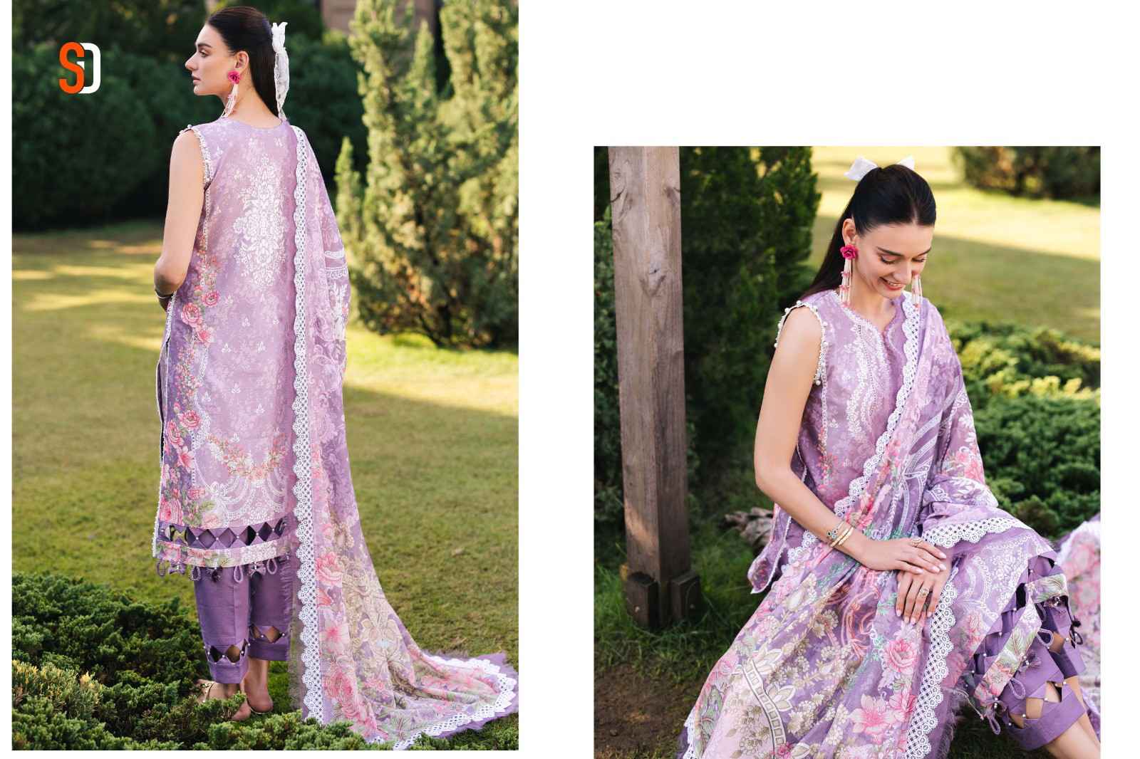 Shraddha Jade Urbane Vol 3 Lawn Cotton Embroidery Paksitani Suits