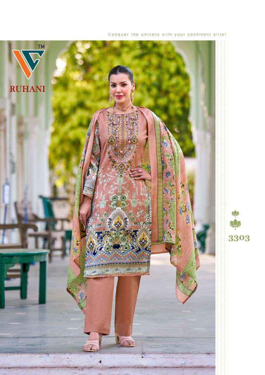 Vandana Creation Ruhani Vol 33 Cotton Dress Material Collection ( 8 Pcs Catalog )