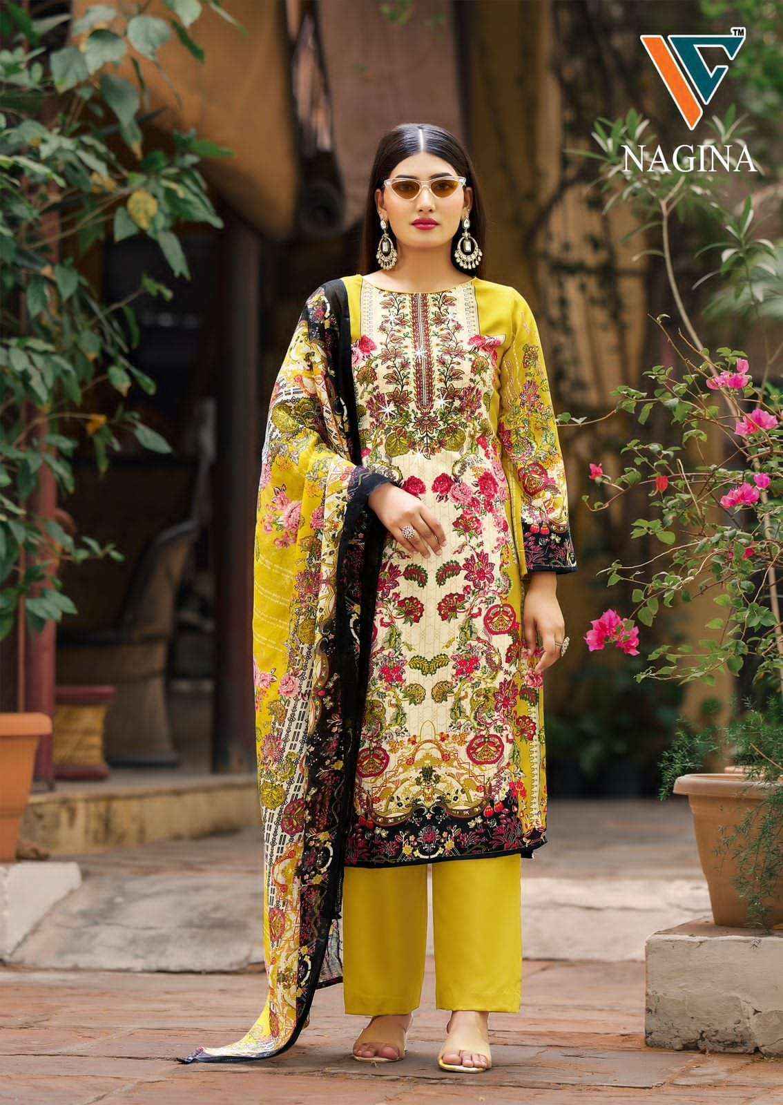 Vandana Fashion Nagina Vol 7 Cotton Dress Material Wholesale Price ( 8 Pcs Catalogue )