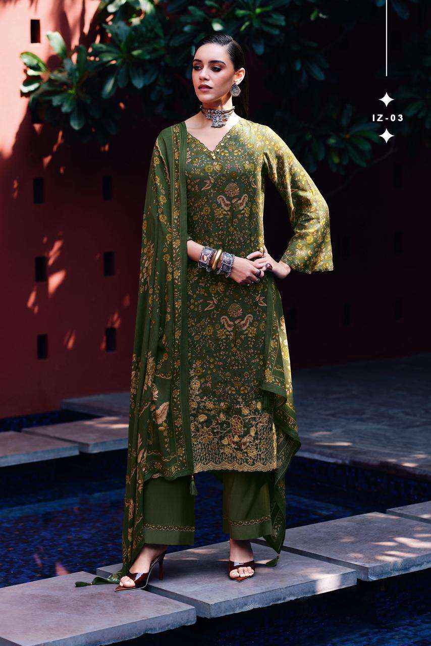 Varsha Izel Fancy Viscose Pashmina Winter Dress Collection ( 4 Pcs Catalog )