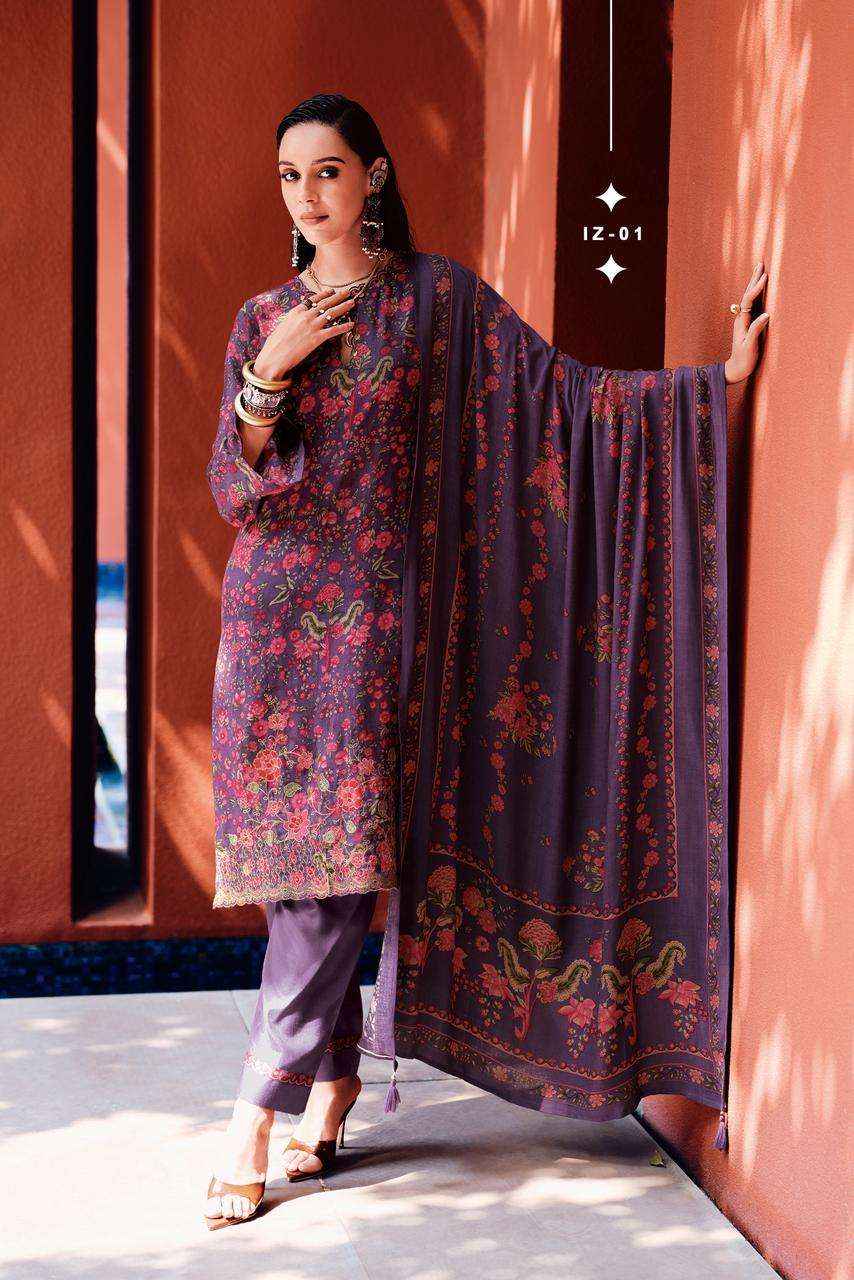 Varsha Izel Fancy Viscose Pashmina Winter Dress Collection ( 4 Pcs Catalog )
