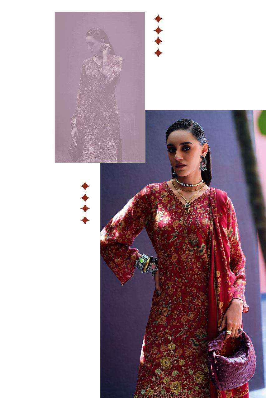 Varsha Izel Fancy Viscose Pashmina Winter Dress Collection ( 4 Pcs Catalog )