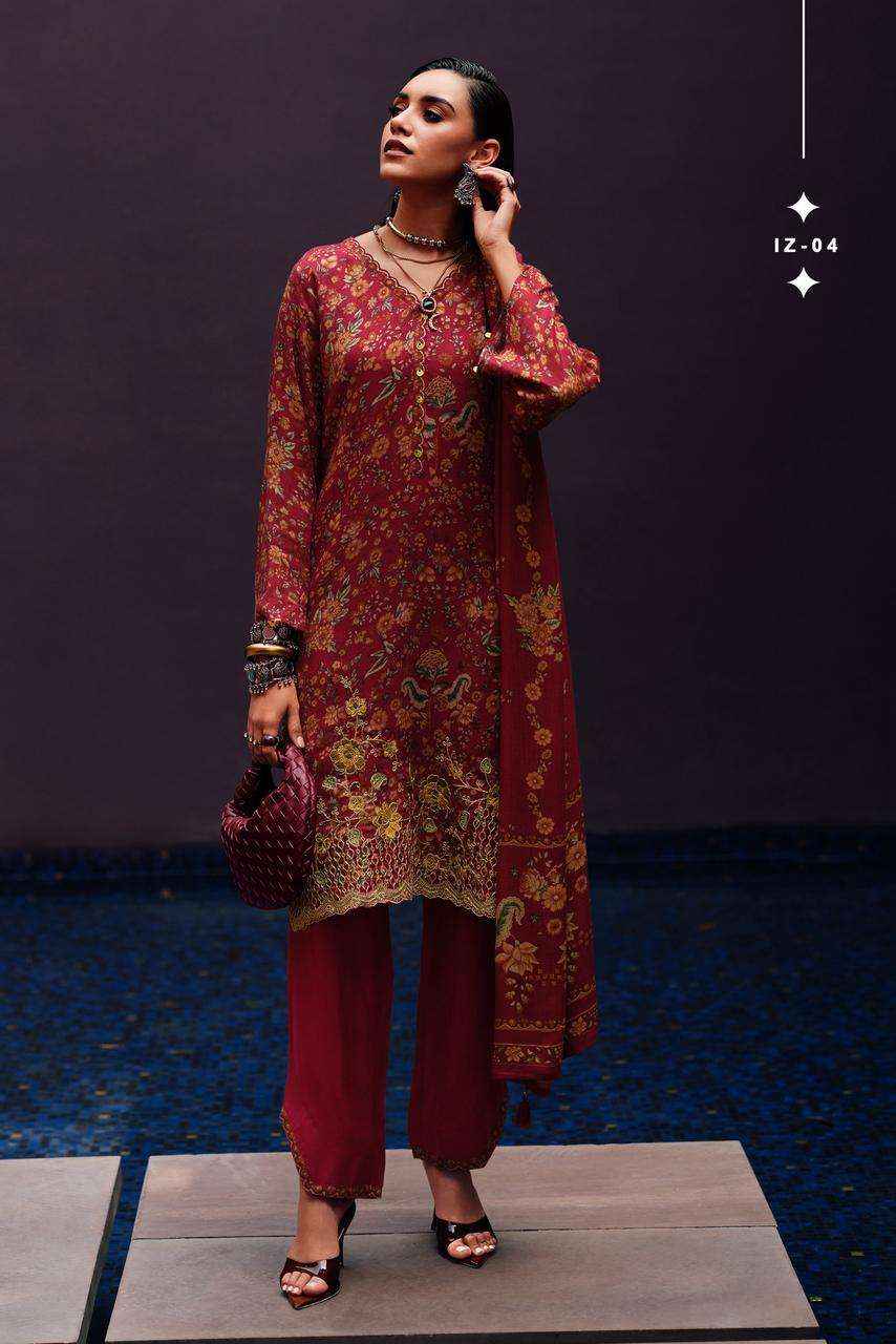 Varsha Izel Fancy Viscose Pashmina Winter Dress Collection ( 4 Pcs Catalog )