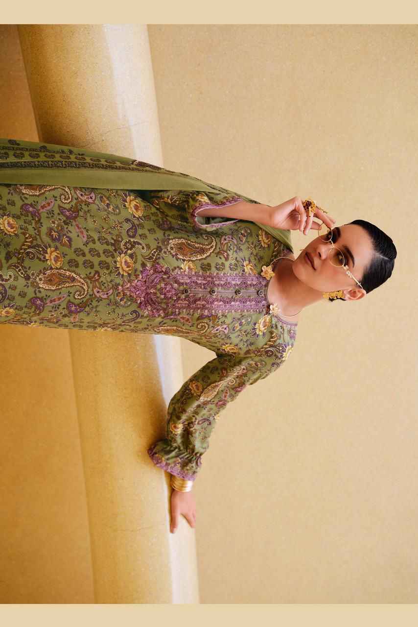 Varsha Rabane Viscouse Pashmina Dress Material Collection ( 4 Pcs Catalog )