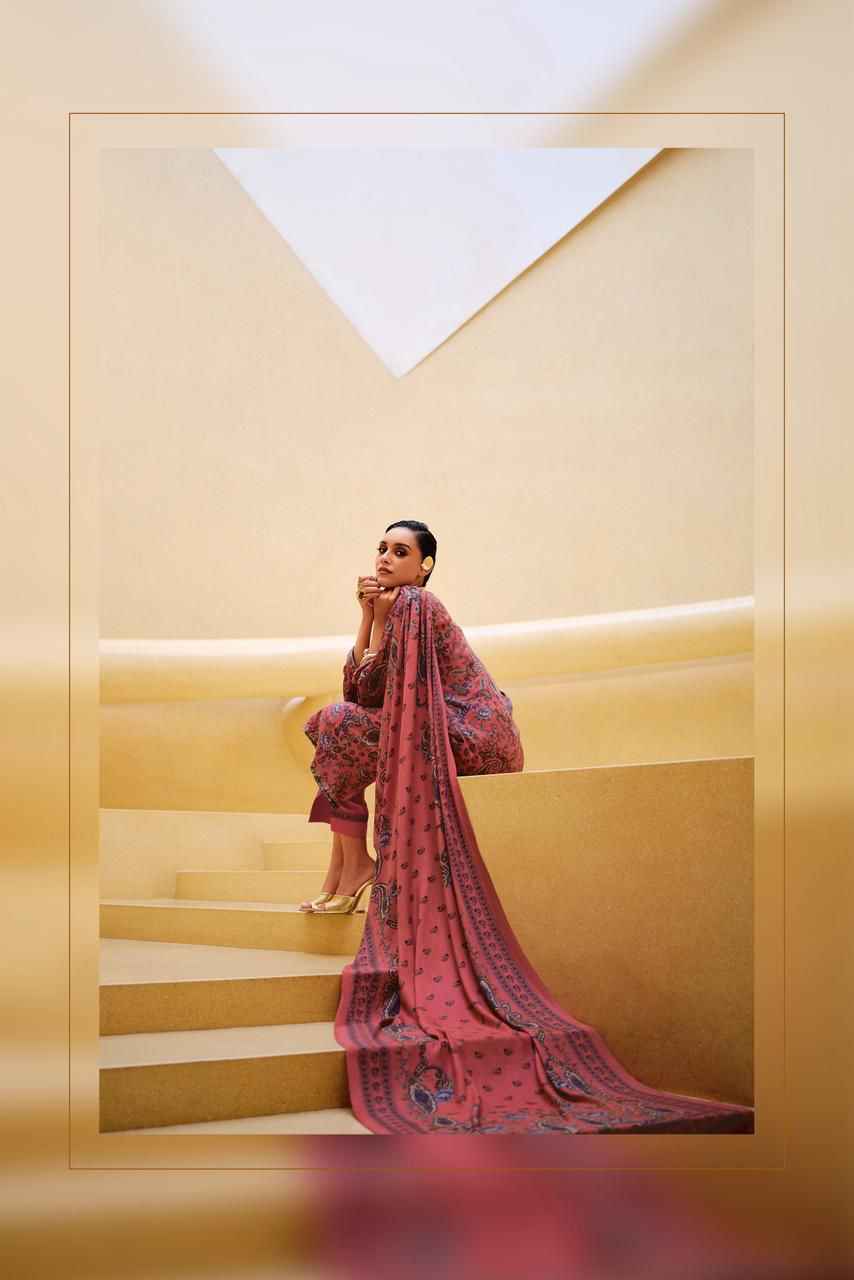 Varsha Rabane Viscouse Pashmina Dress Material Collection ( 4 Pcs Catalog )