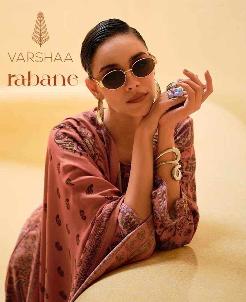 Varsha Rabane Viscouse Pashmina Dress Material Collection ( 4 Pcs Catalog )
