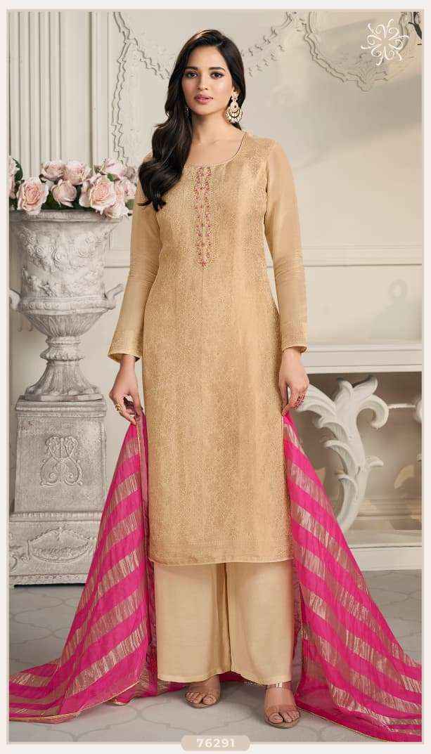 Vinay Fashion Kuleesh Shirina Jacquard Dress Material Collection ( 4 Pcs Catalog )