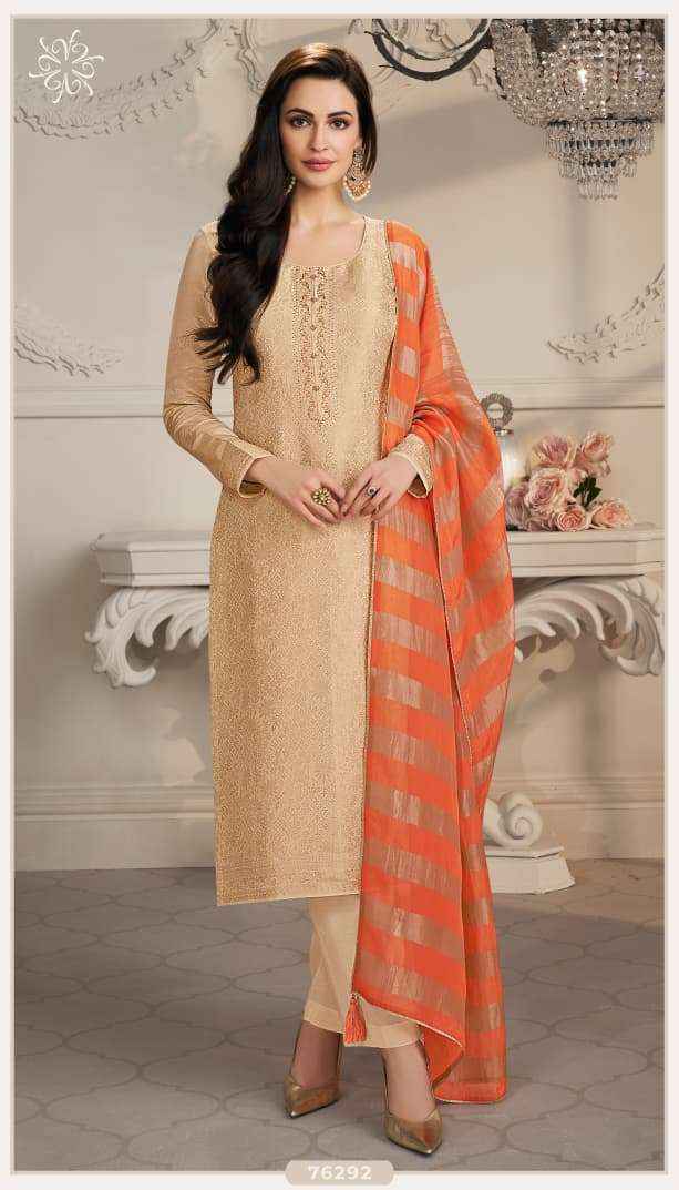 Vinay Fashion Kuleesh Shirina Jacquard Dress Material Collection ( 4 Pcs Catalog )