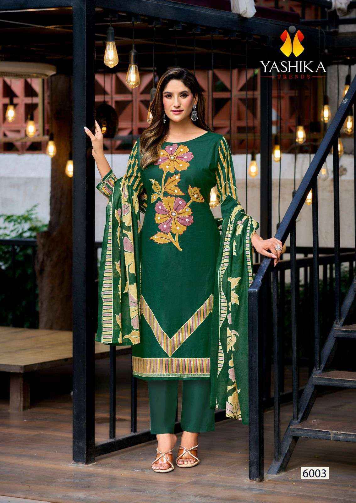 Yashika Trends Dua Vol 6 Cotton Dress Material Wholesale Price ( 8 Pcs Catalog )