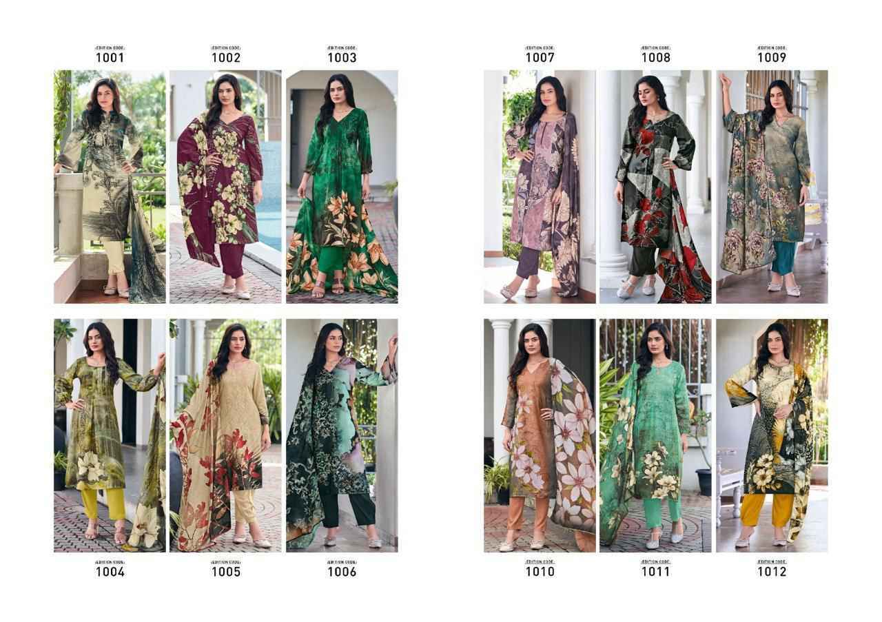 Yesfab kashmir Wool Dress Material Wholesale Price ( 12 Pcs Catalog )