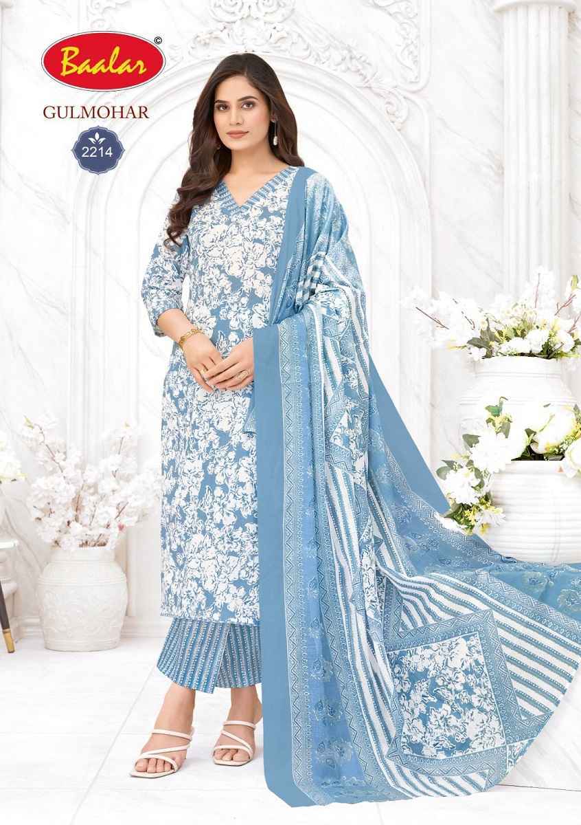 Baalar Gulmohar Vol 2 Cotton Dress Material Collection ( 12 Pcs Catalog )