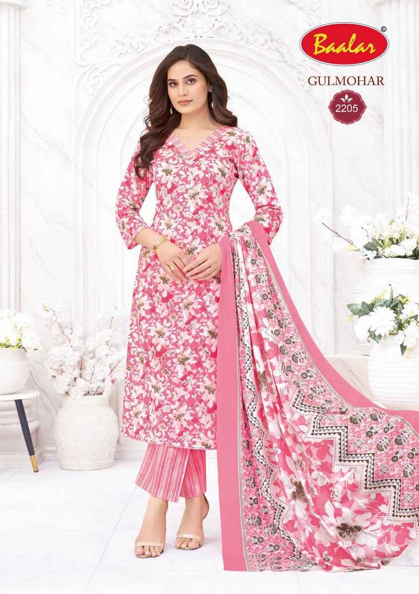 Baalar Gulmohar Vol 2 Cotton Dress Material Collection ( 12 Pcs Catalog )