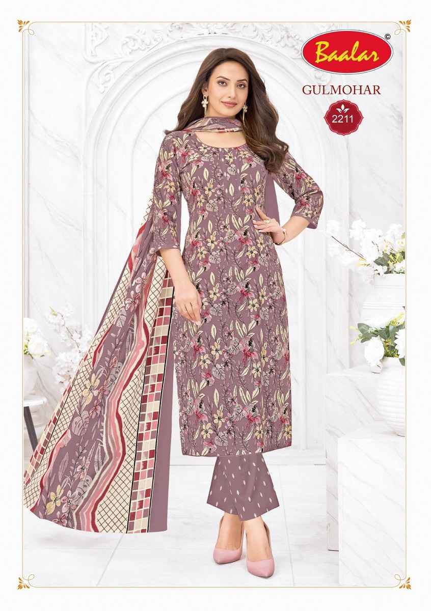 Baalar Gulmohar Vol 2 Cotton Dress Material Collection ( 12 Pcs Catalog )