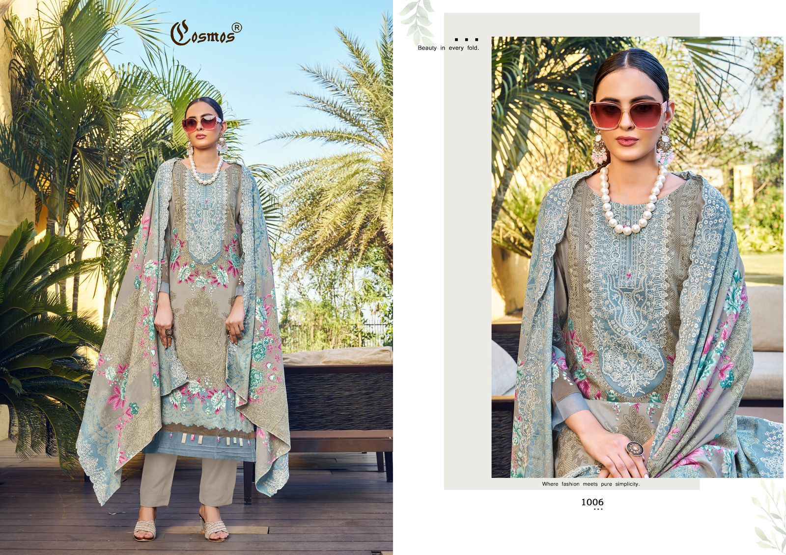Cosmos Needle Wonder Winter Wear Vol 1 Rayon Dress Material Collection ( 8 Pcs Catalog )