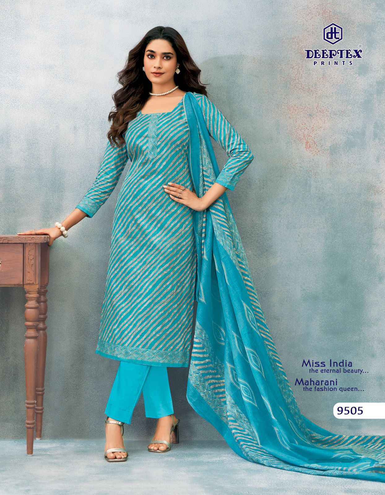 Deeptex Miss India Vol 95 Cotton Dress Material Wholesale Price ( 16 Pcs Catalog )