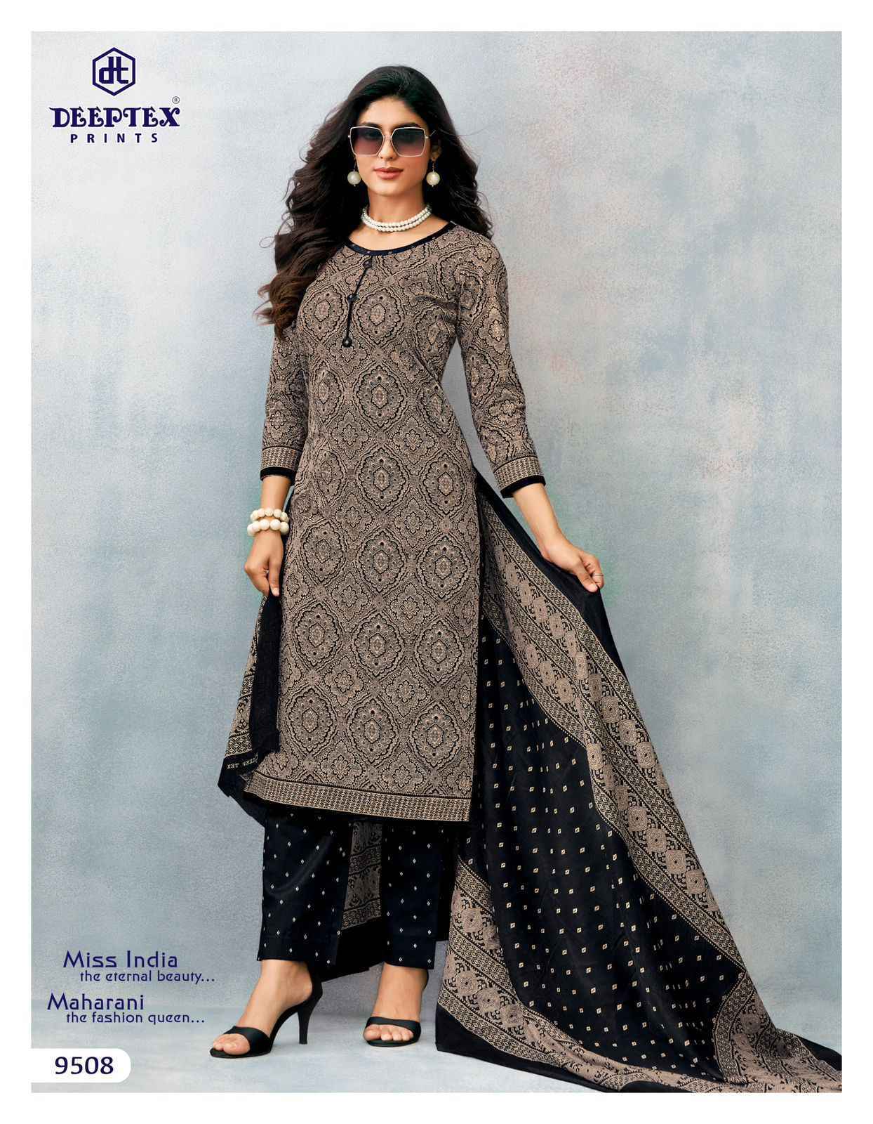 Deeptex Miss India Vol 95 Cotton Dress Material Wholesale Price ( 16 Pcs Catalog )