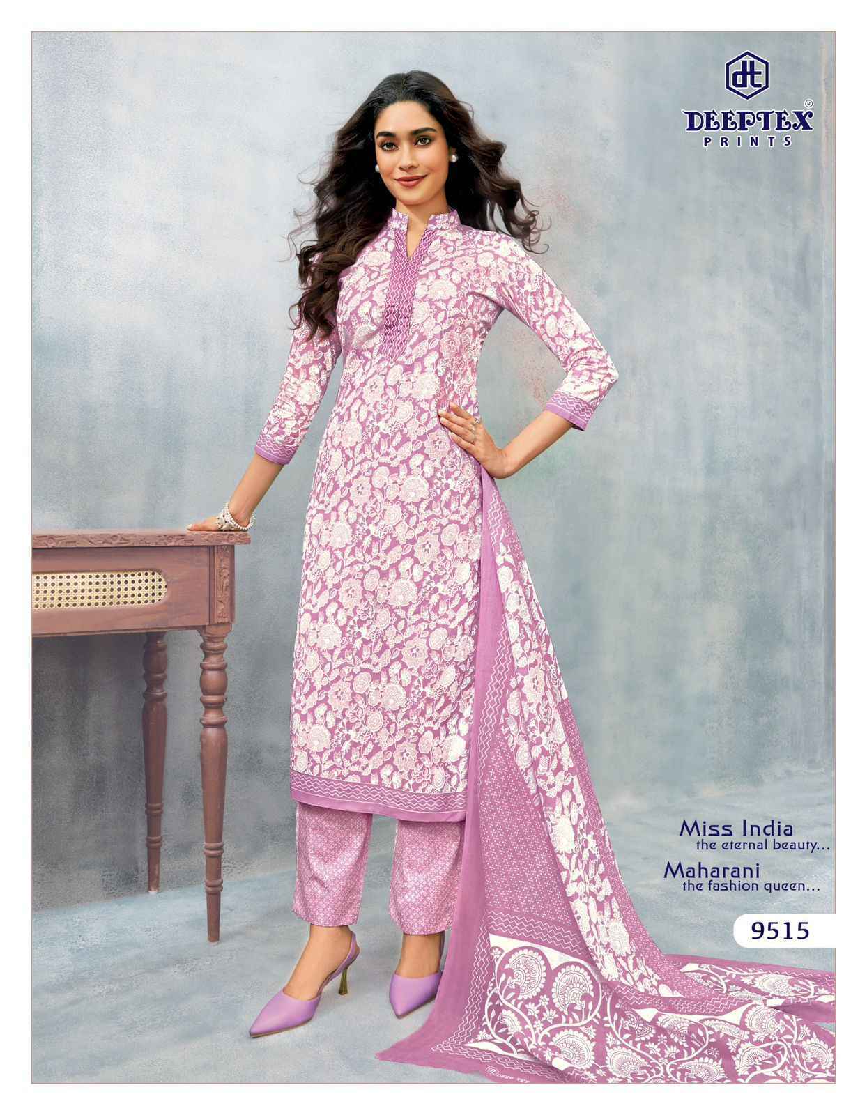 Deeptex Miss India Vol 95 Cotton Dress Material Wholesale Price ( 16 Pcs Catalog )
