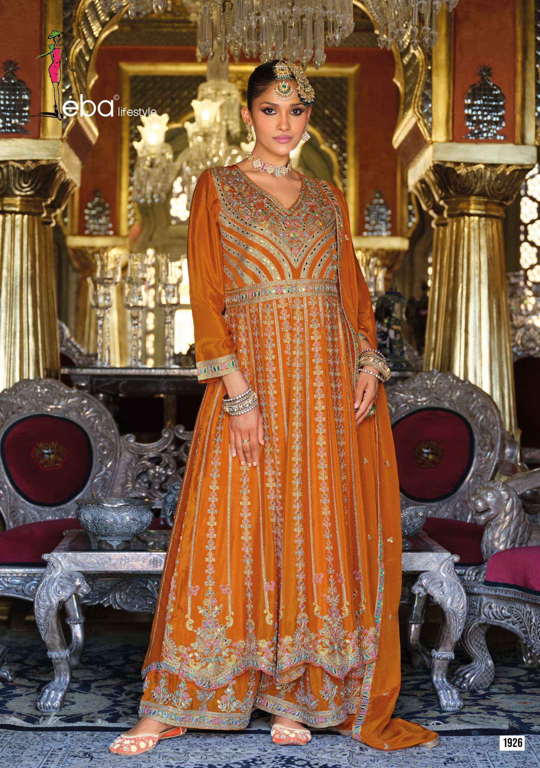 Eba Lifestyle Barbie Vol 5 Nx Readymade Latest Designer Dress Collection ( 3 Pcs Catalog )