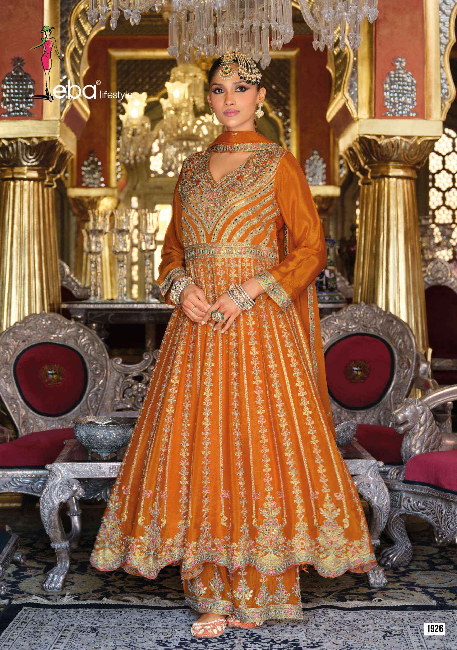 Eba Lifestyle Barbie Vol 5 Nx Readymade Latest Designer Dress Collection ( 3 Pcs Catalog )