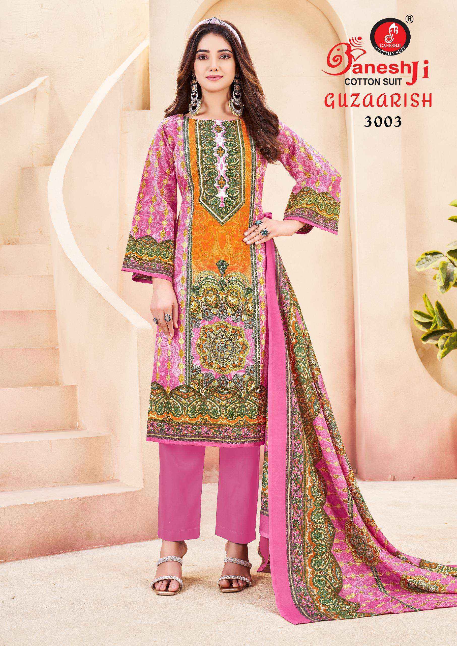 Ganesh Ji Guzaarish Vol 3 Soft Cotton Dress Material Collection ( 8 Pcs Catalog )