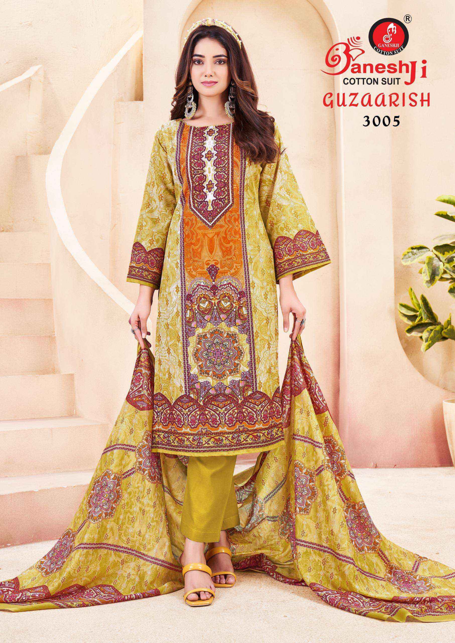 Ganesh Ji Guzaarish Vol 3 Soft Cotton Dress Material Collection ( 8 Pcs Catalog )