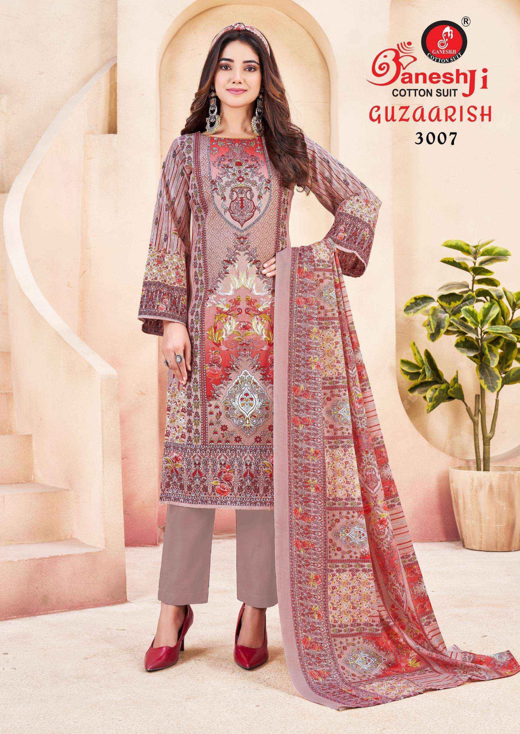 Ganesh Ji Guzaarish Vol 3 Soft Cotton Dress Material Collection ( 8 Pcs Catalog )