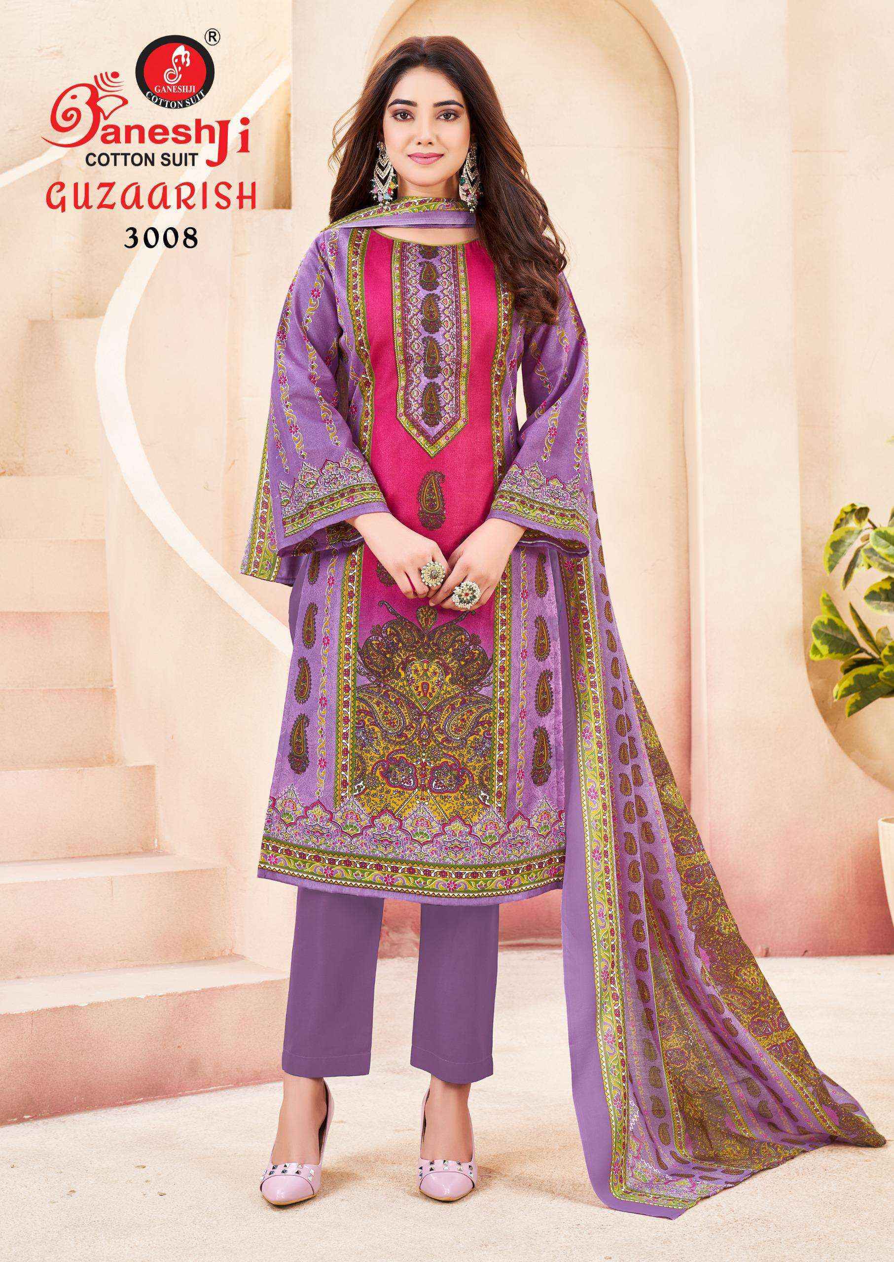 Ganesh Ji Guzaarish Vol 3 Soft Cotton Dress Material Collection ( 8 Pcs Catalog )