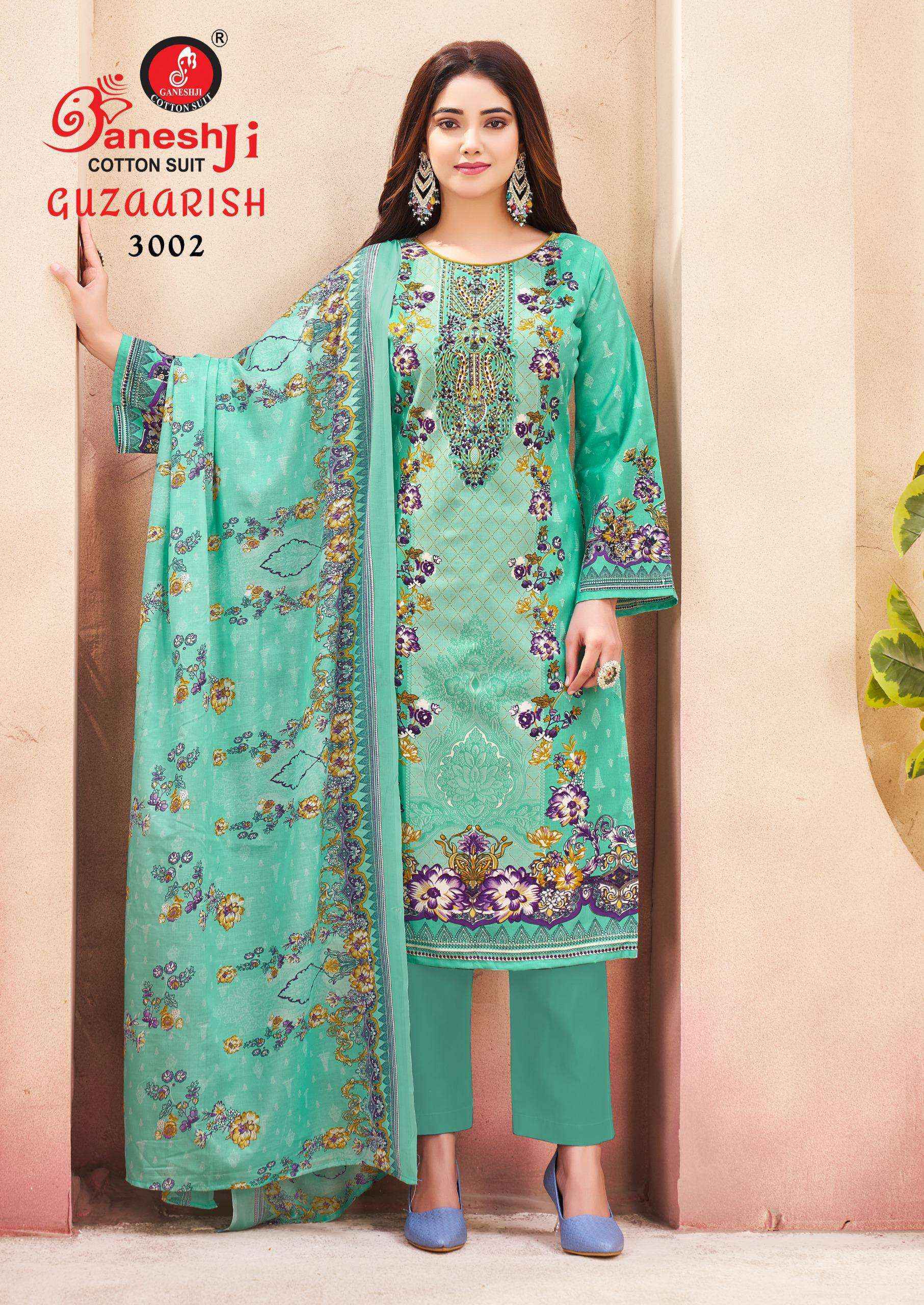 Ganesh Ji Guzaarish Vol 3 Soft Cotton Dress Material Collection ( 8 Pcs Catalog )