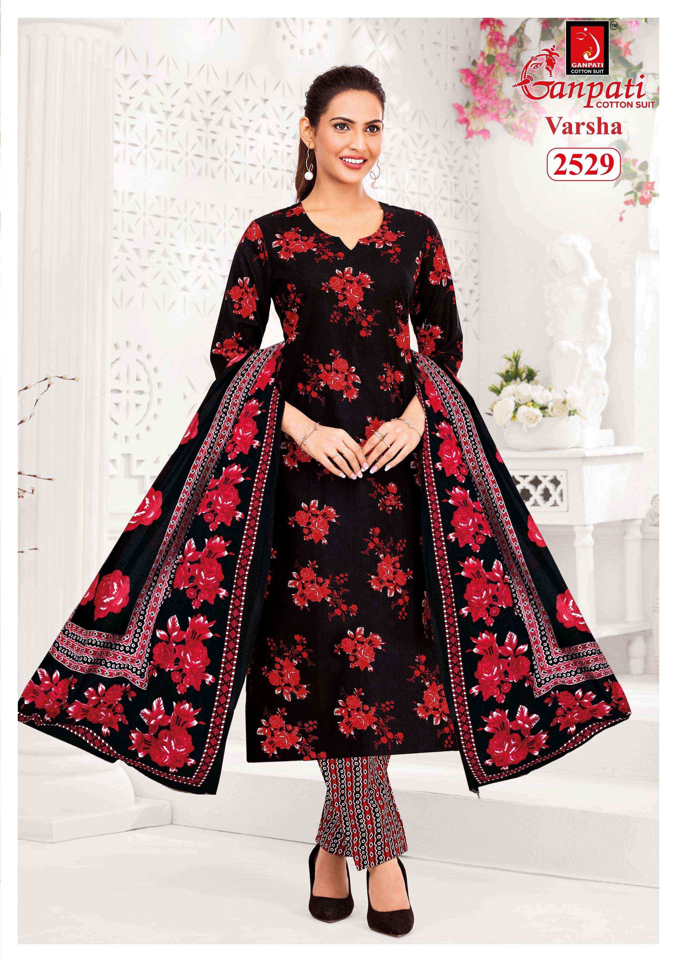 Ganpati Varsha Vol 13 Cotton Dress Material Collection ( 15 Pcs Catalog )