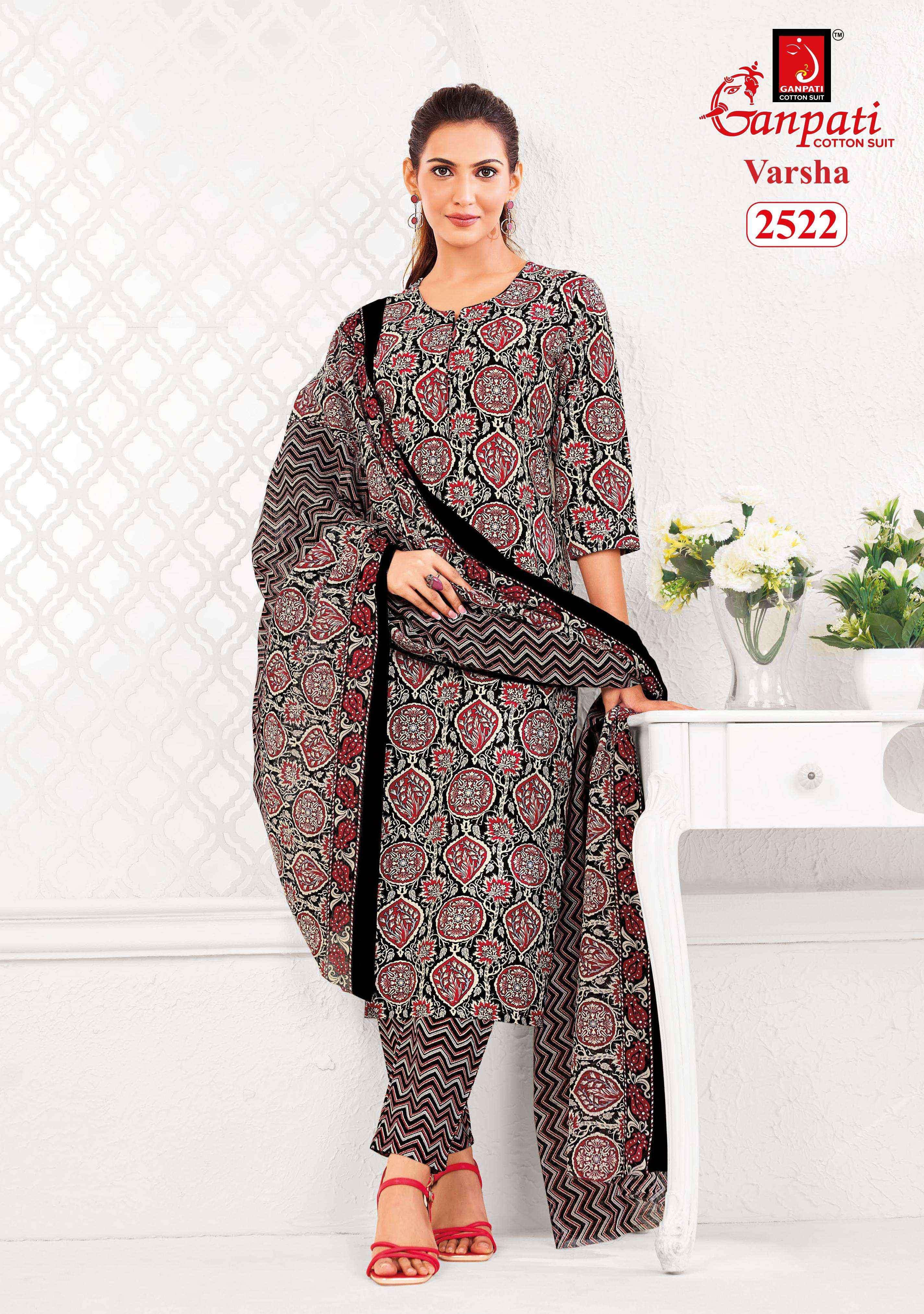 Ganpati Varsha Vol 13 Cotton Dress Material Collection ( 15 Pcs Catalog )