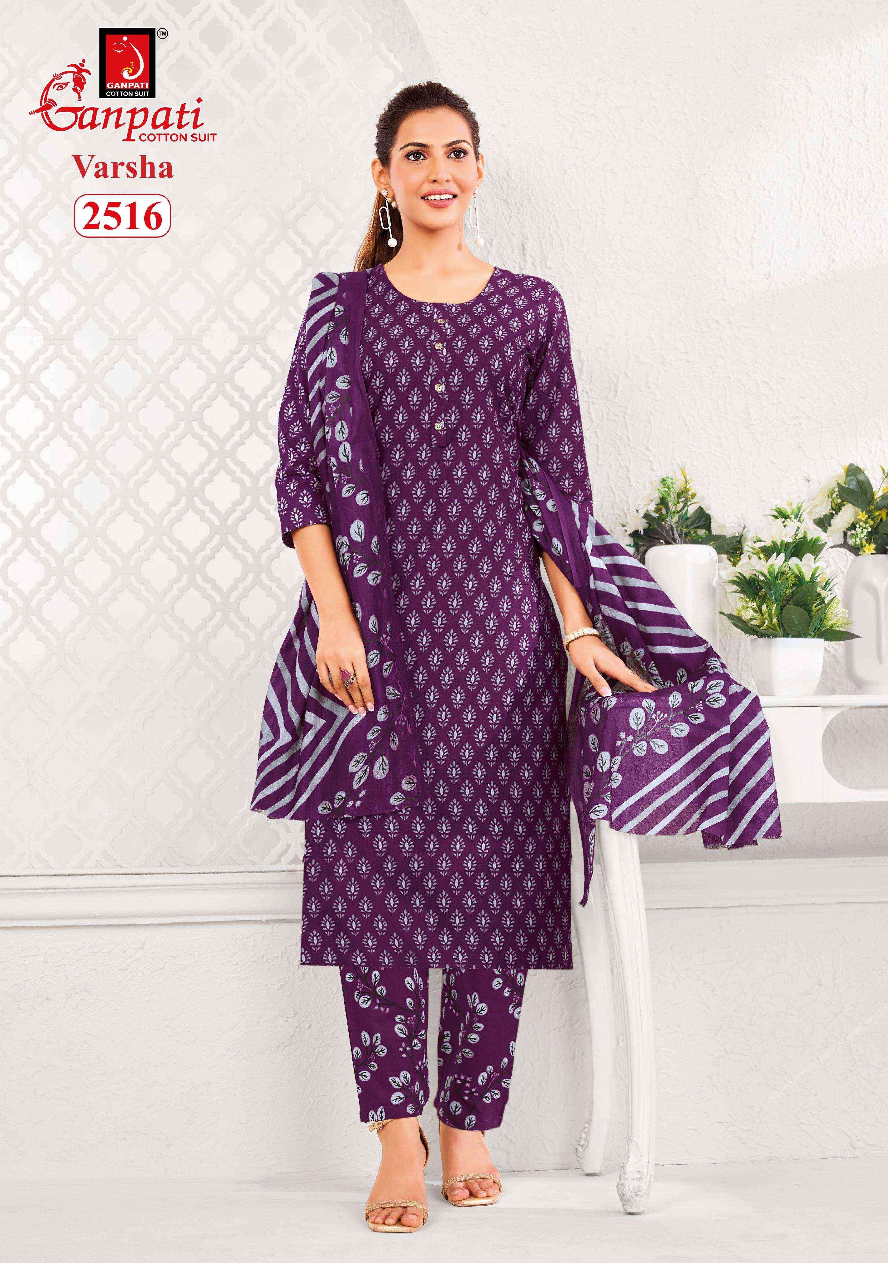 Ganpati Varsha Vol 13 Cotton Dress Material Collection ( 15 Pcs Catalog )