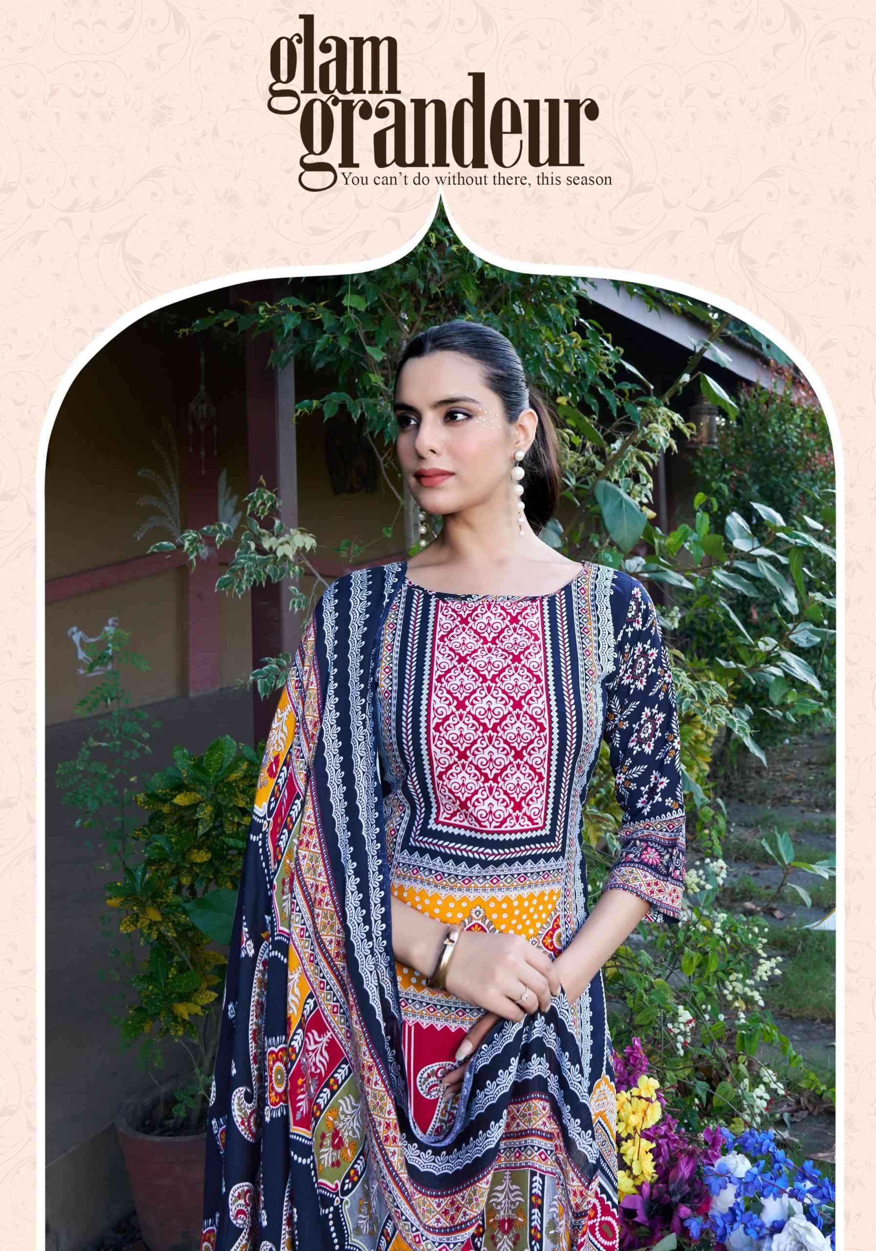 Harshit Mahroosh Edition 3 Designer Printed Rayon Dress Material Wholesale Price ( 6 Pcs Catalog )