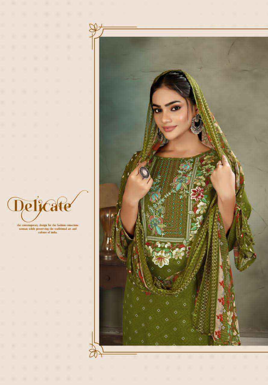 Harshit Sweet Girl Designer Print Fancy Ladies Dress Material Collection ( 4 Pcs Catalog )