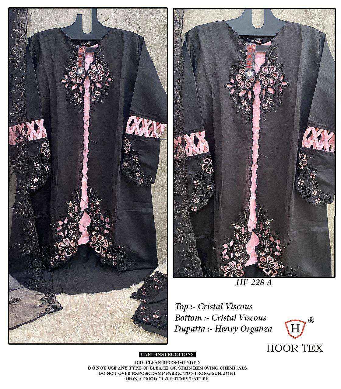 Df Radymade Design HOOR TEX DESIGN NO - HF 228 ABC CRISTAL VISCOSE READYMADE SUIT