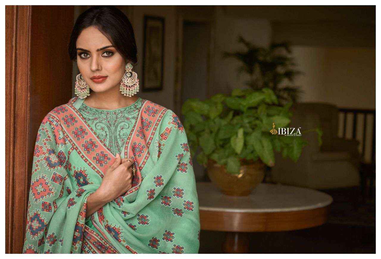 Ibiza Rang E Haya Pure Cotton Digital Printed Dress Material Wholesale Collection ( 8 Pcs Catalog )