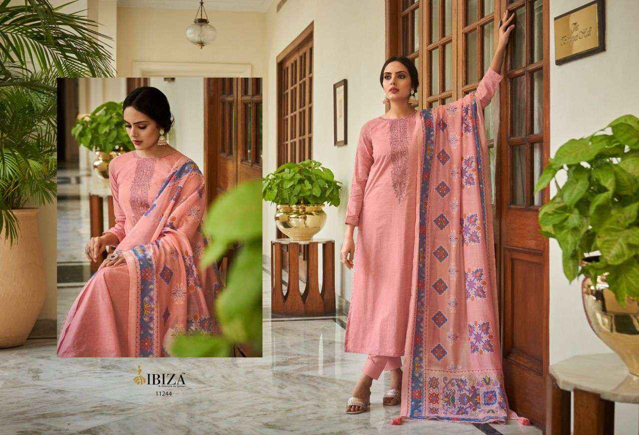 Ibiza Rang E Haya Pure Cotton Digital Printed Dress Material Wholesale Collection ( 8 Pcs Catalog )
