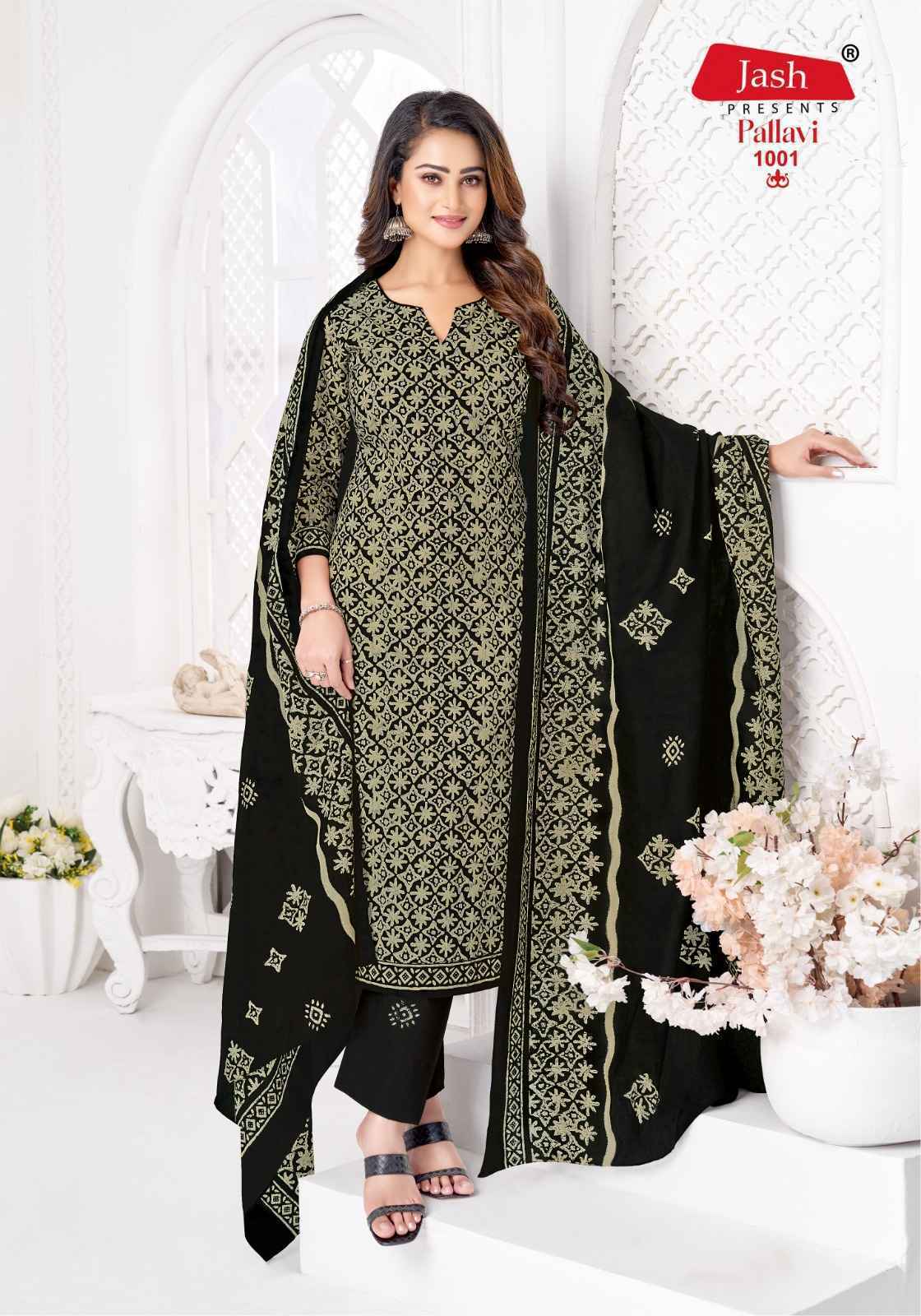 Jash Pallavi Vol 1 Cotton Dress Material Collection ( 10 Pcs Catalog )