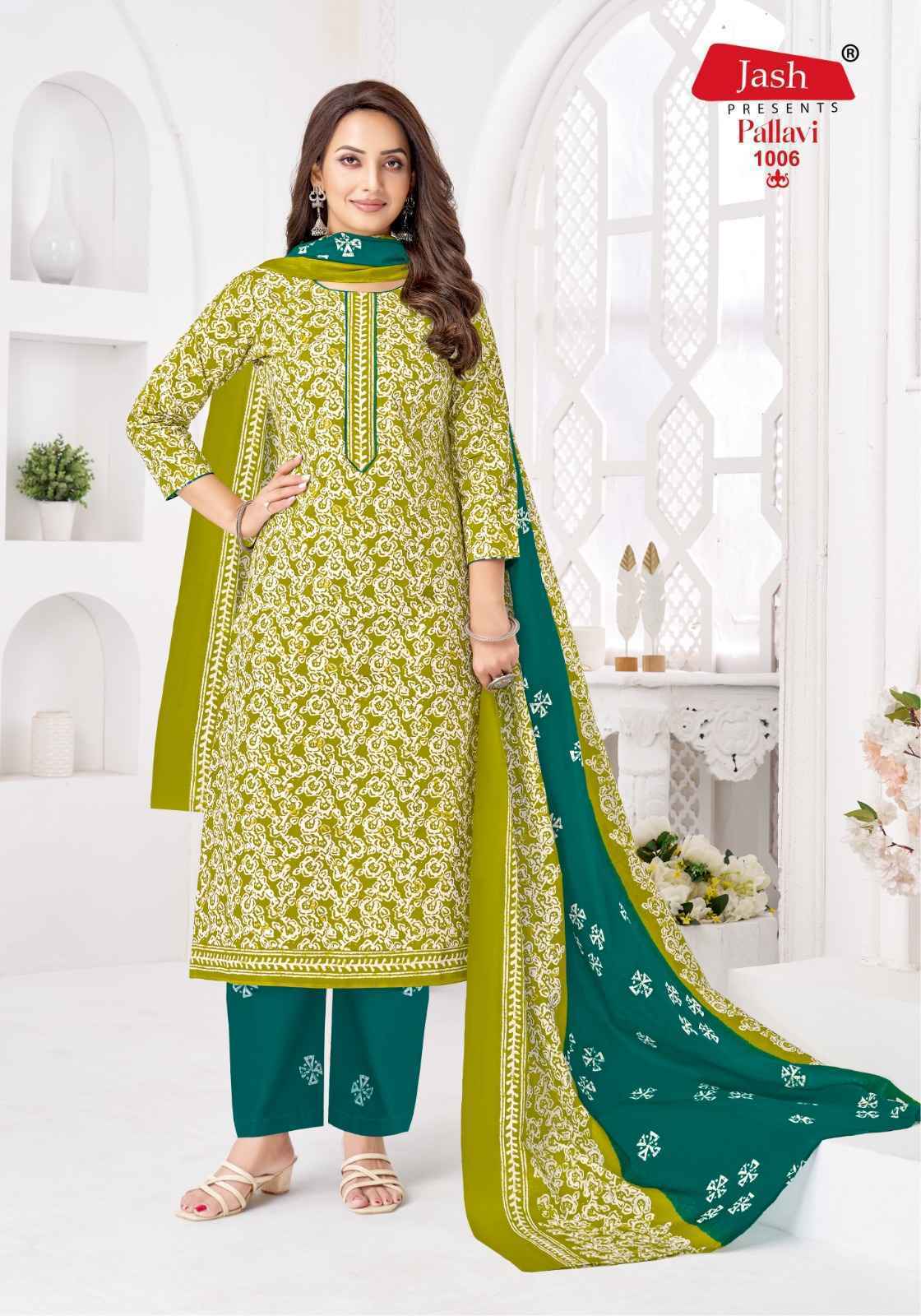 Jash Pallavi Vol 1 Cotton Dress Material Collection ( 10 Pcs Catalog )