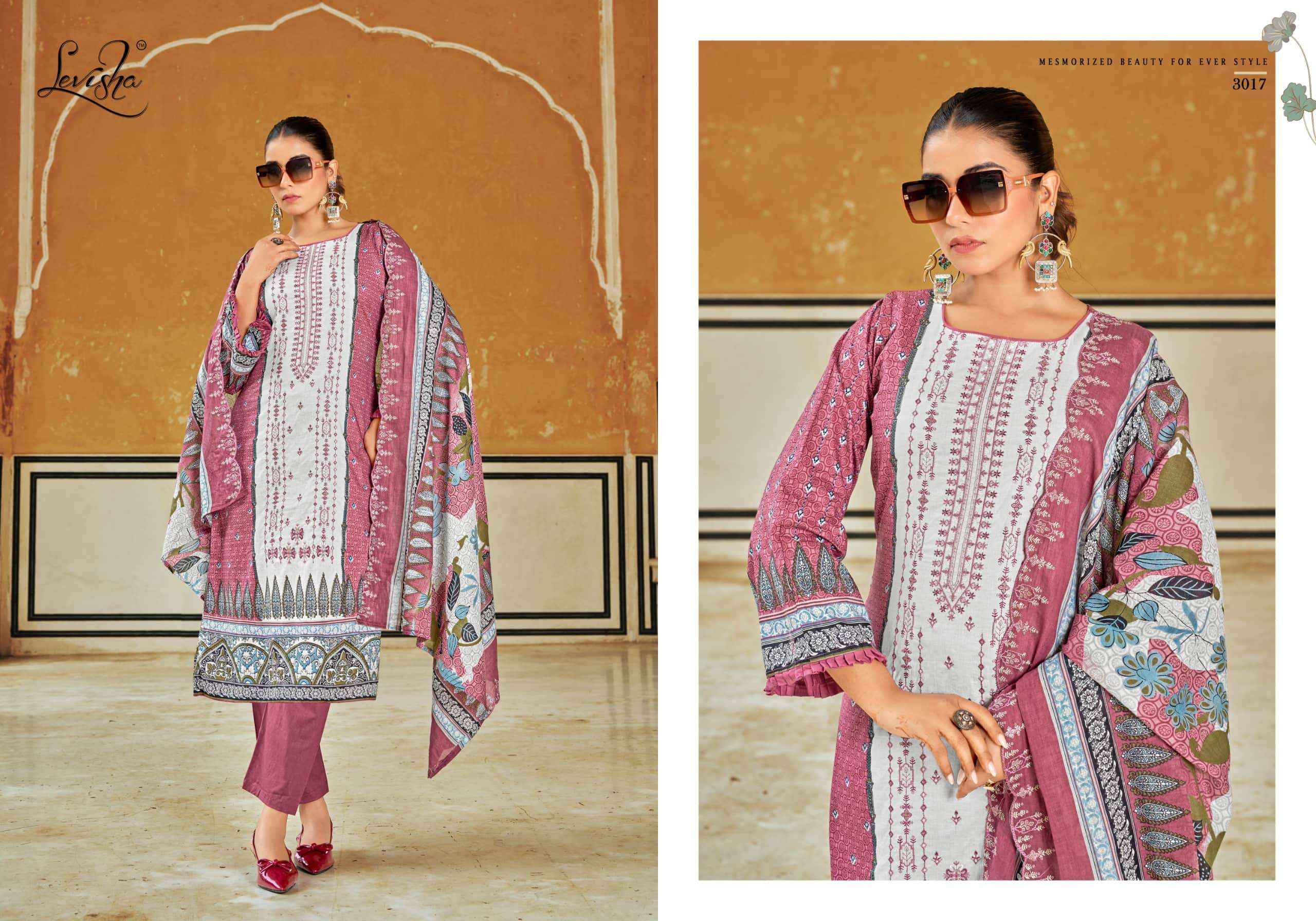 Levisha Bin Saeed Nx Vol 3 Exclusive Pakistani Style Cotton Suit Wholesale Collection ( 6 Pcs Catalog )