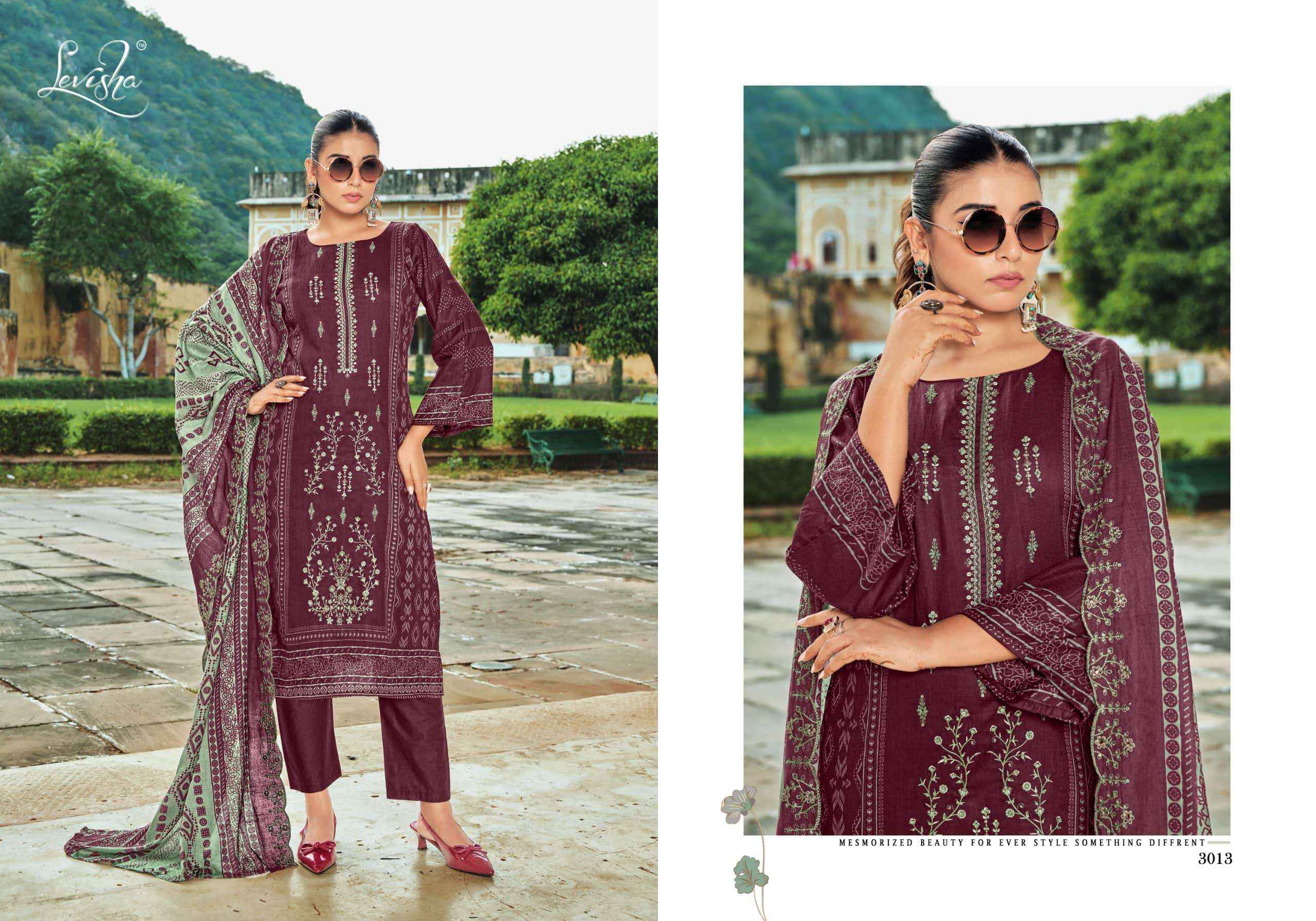 Levisha Bin Saeed Nx Vol 3 Exclusive Pakistani Style Cotton Suit Wholesale Collection ( 6 Pcs Catalog )