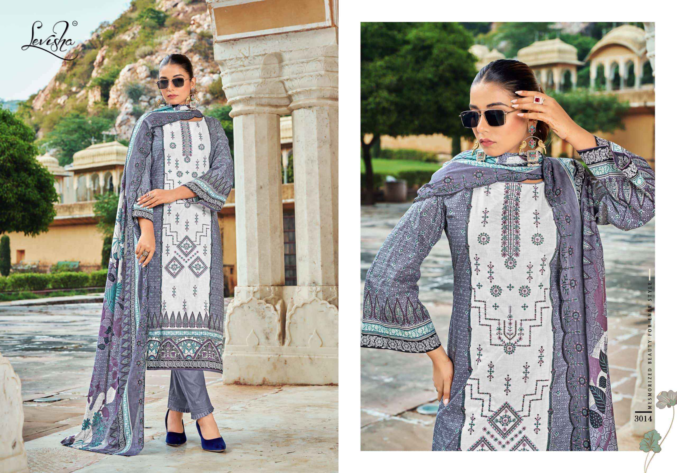 Levisha Bin Saeed Nx Vol 3 Exclusive Pakistani Style Cotton Suit Wholesale Collection ( 6 Pcs Catalog )