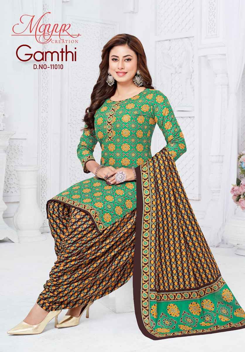 Mayur Gamthi Vol 11 Cotton Printed Dress Material Collection ( 10 Pcs Catalog )