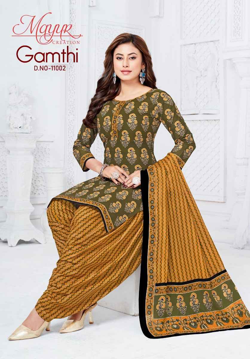 Mayur Gamthi Vol 11 Cotton Printed Dress Material Collection ( 10 Pcs Catalog )