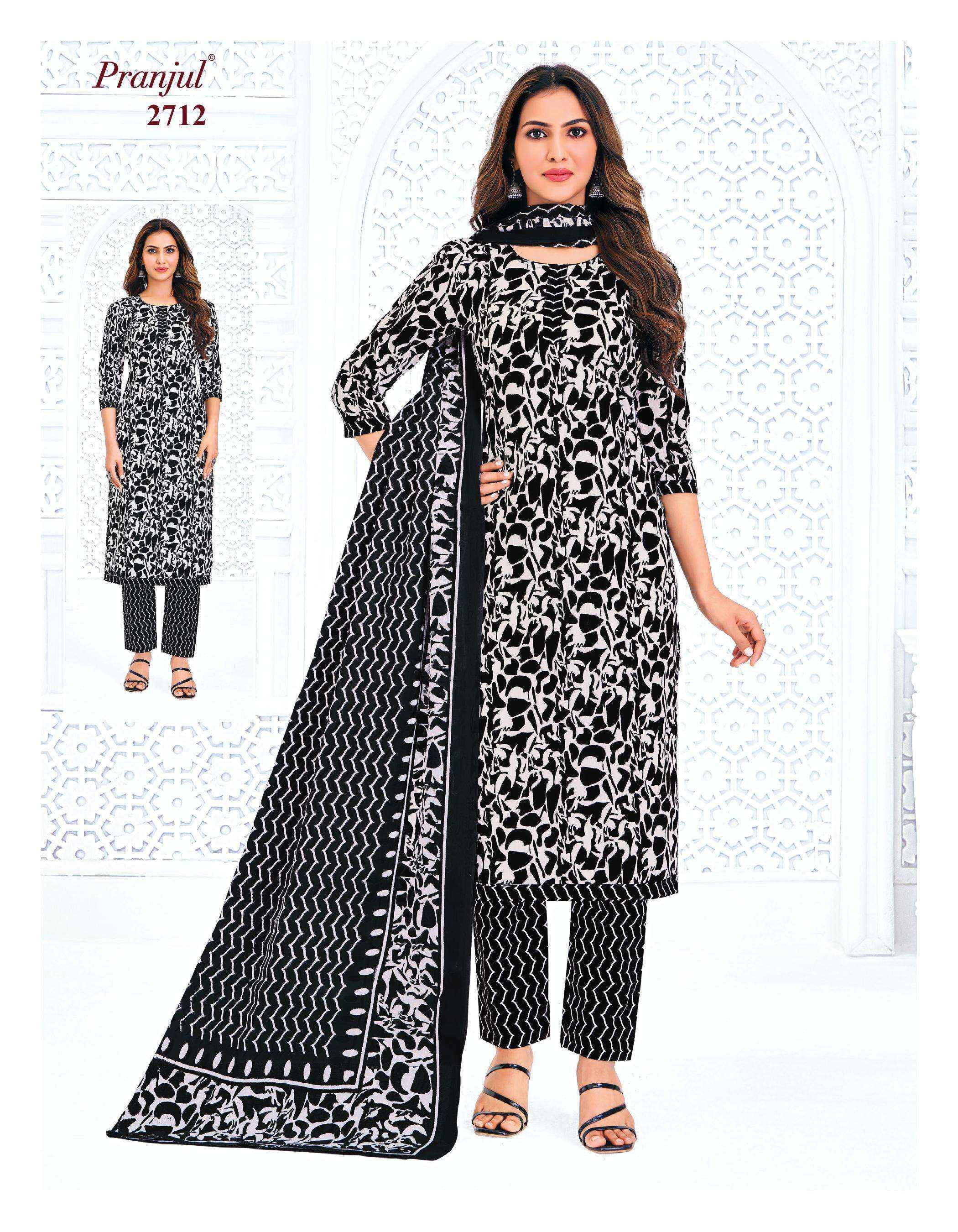 Pranjul Priyanka Vol 27 Cotton Dress Material Wholesale Price ( 36 Pcs Catalog )