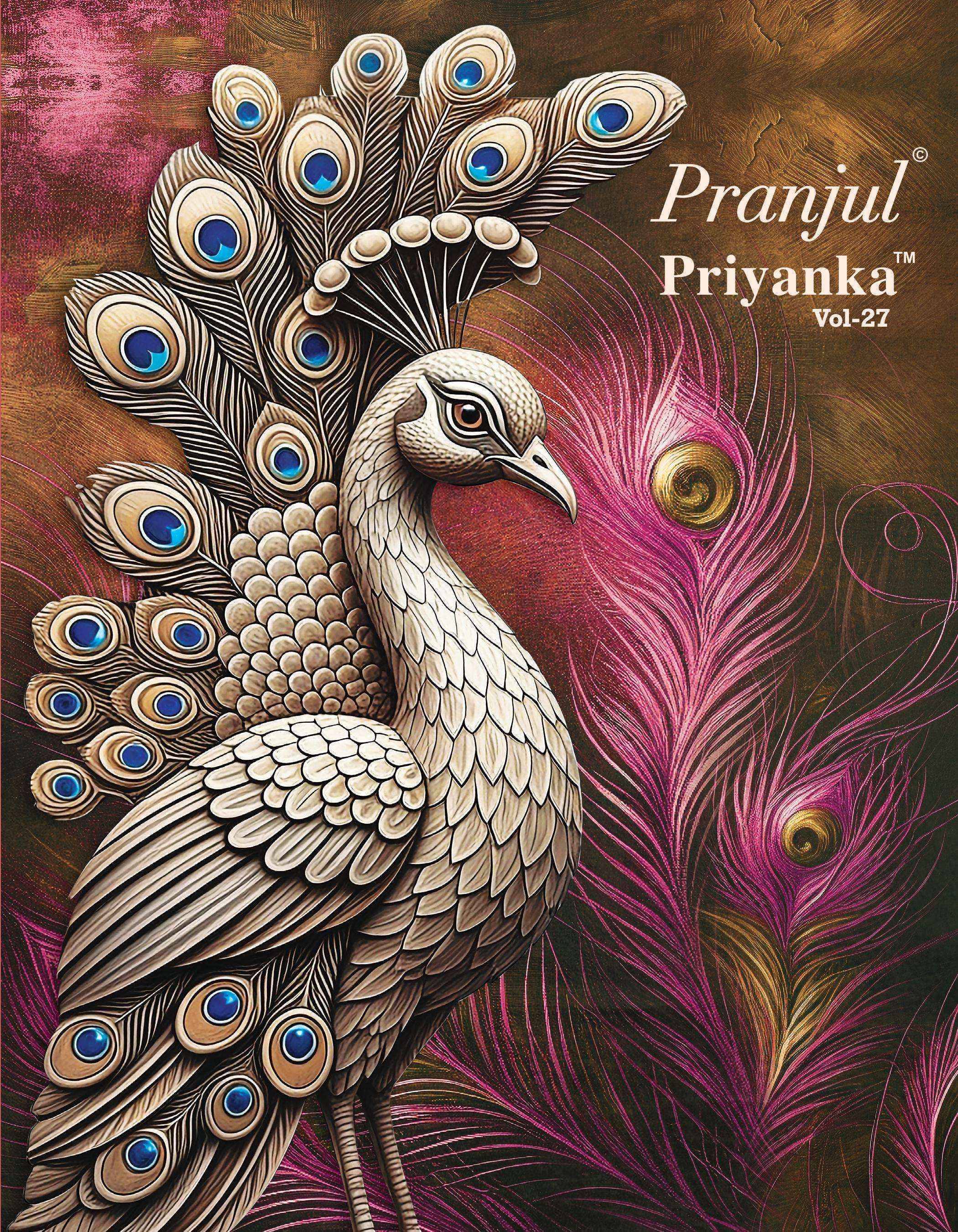 Pranjul Priyanka Vol 27 Cotton Dress Material Wholesale Price ( 36 Pcs Catalog )