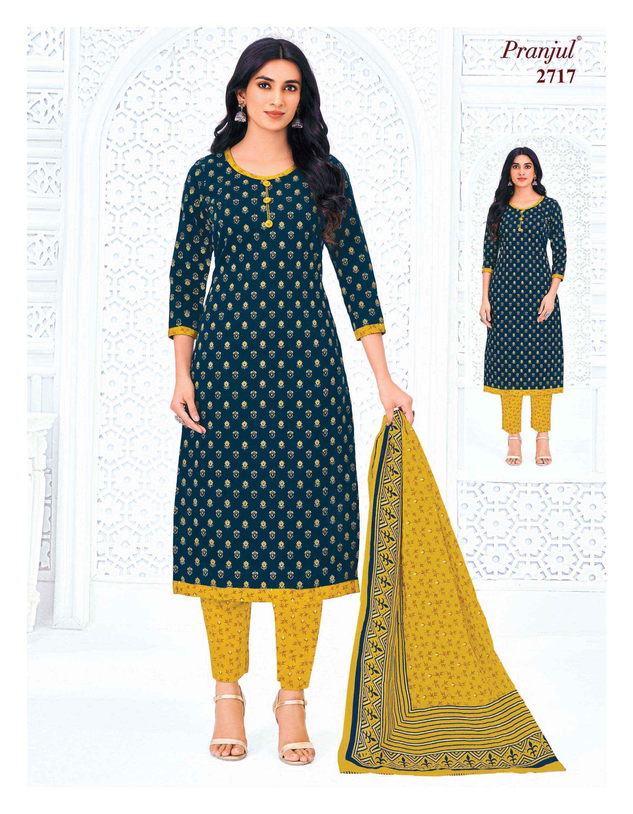 Pranjul Priyanka Vol 27 Readymade Cotton Dress Wholesale Price ( 36 Pcs Catalog )