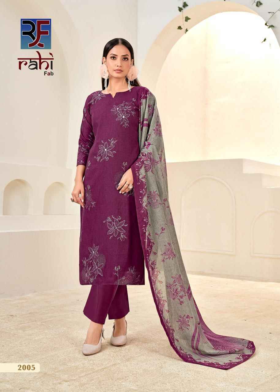 Rahi Fab Rising Silver Vol 2 Cotton Dress Material Collection ( 8 Pcs Catalog )