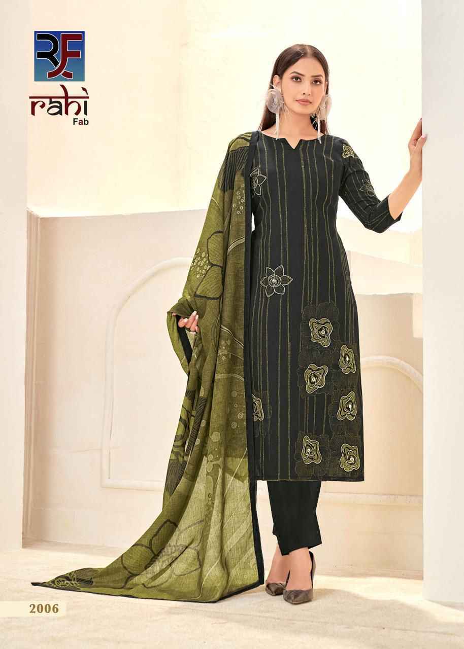 Rahi Fab Rising Silver Vol 2 Cotton Dress Material Collection ( 8 Pcs Catalog )