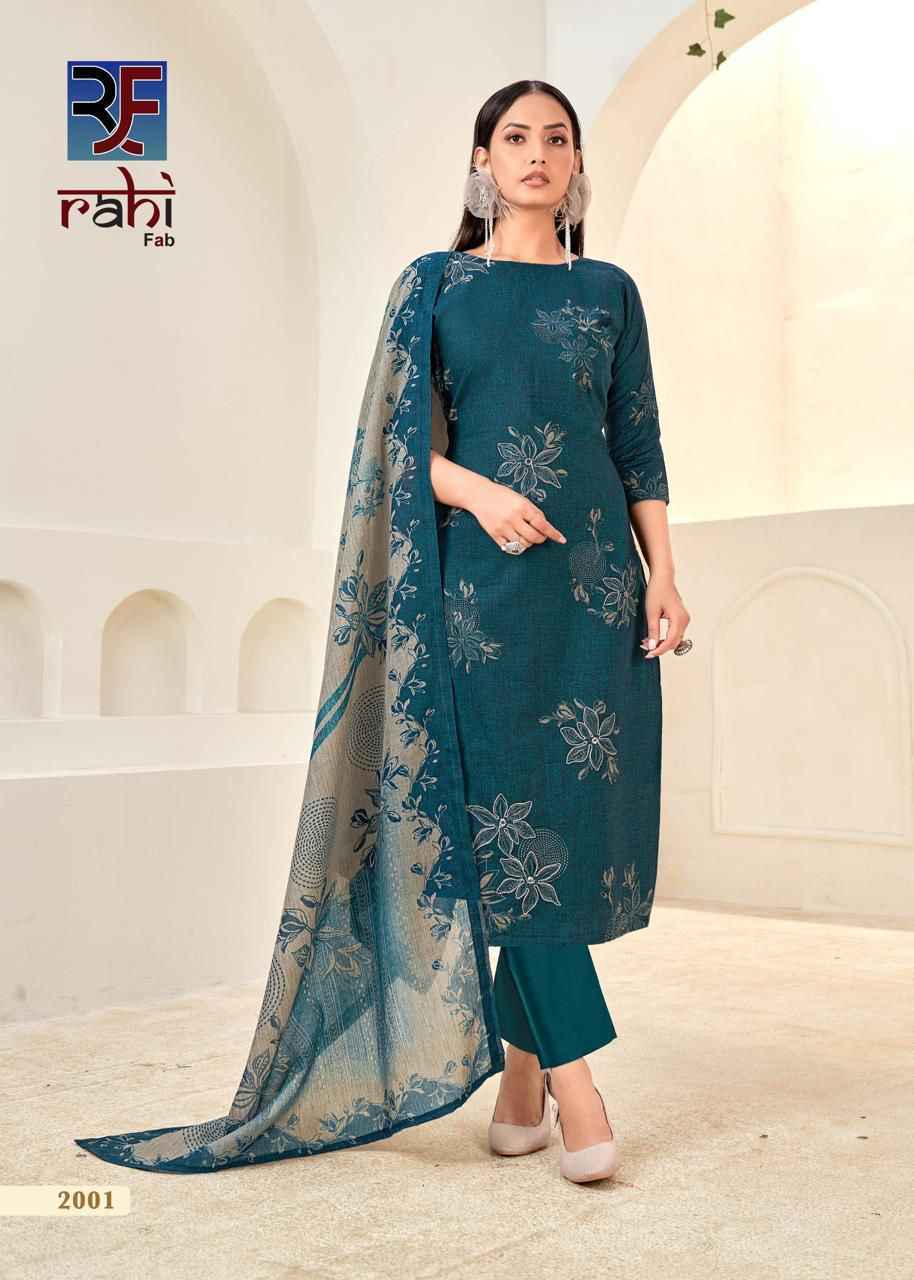 Rahi Fab Rising Silver Vol 2 Cotton Dress Material Collection ( 8 Pcs Catalog )