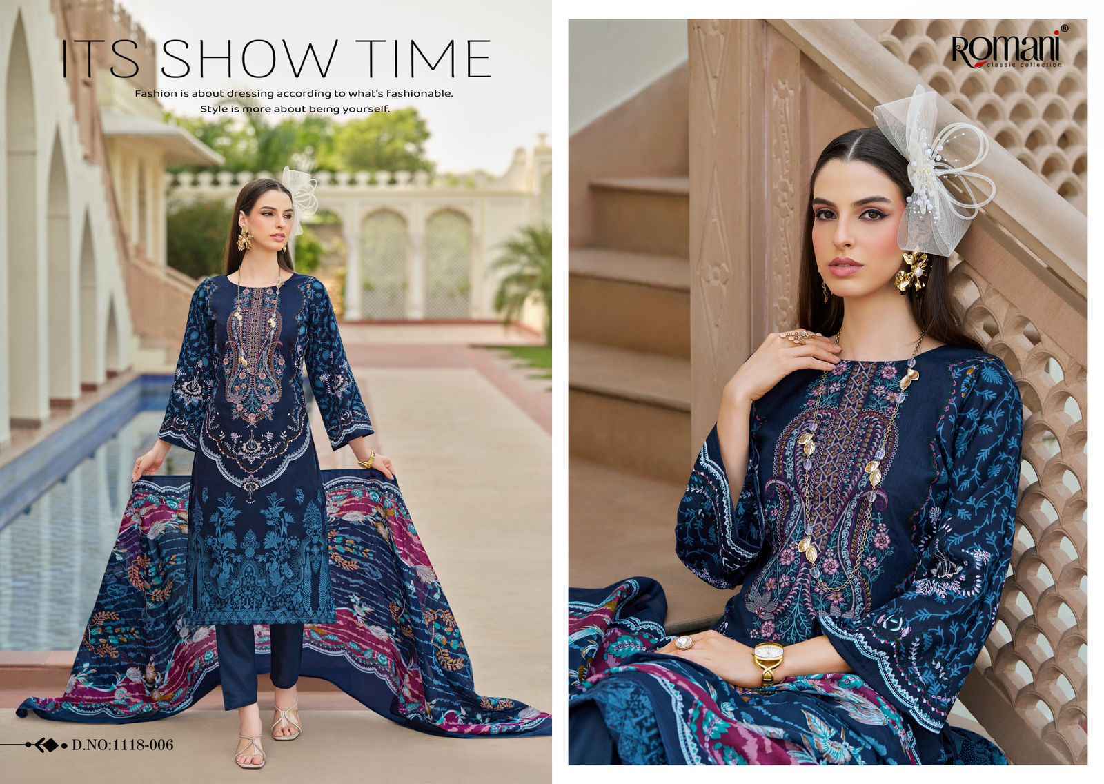 Romani Aarzu Vol 23 Cotton Dress Material Wholesale Price ( 8 Pcs Catalog )